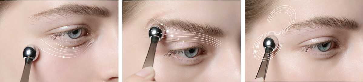 33發光按摩術，眼周