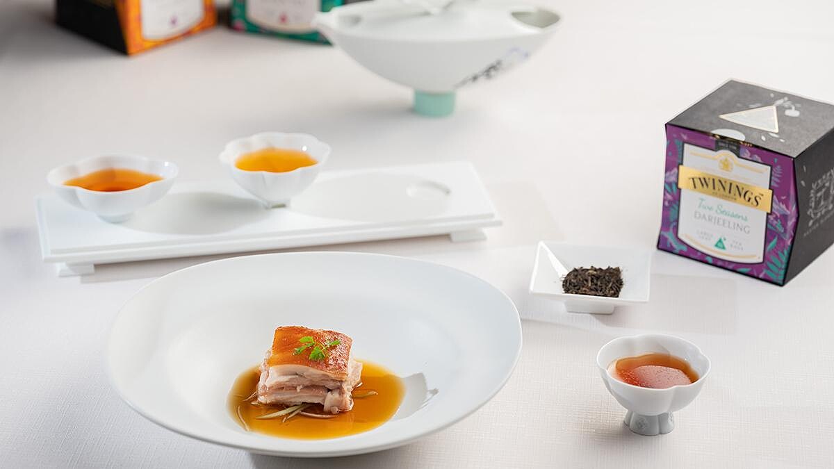 唐寧茶攜手慕舍酒店及王俠軍聯手推Tea Pairing套餐！引領味蕾來一場茶香藝術美饌