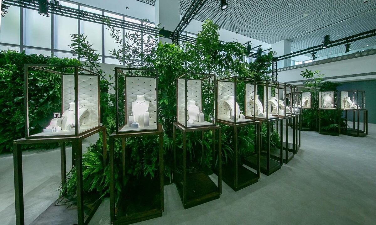 路易威登高級珠寶展場地空景照