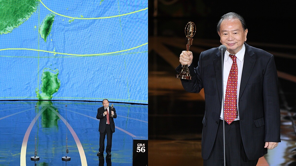 任立渝先生獲2021金鐘特殊貢獻獎：「不管雨多強、家裡淹水，我沒有一個颱風會在家裡度過。」