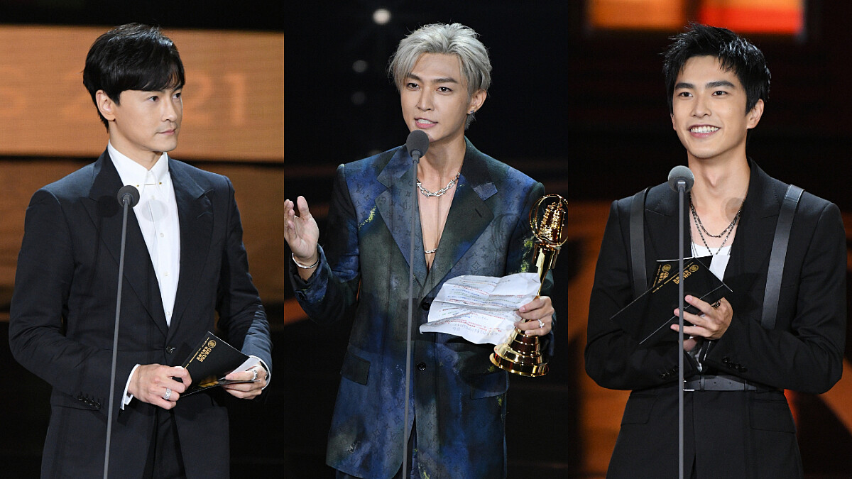 炎亞綸、鄭元暢、曾敬驊都是2021金鐘養眼男神！性感秀胸肌、陽光小鮮肉成典禮帥氣焦點