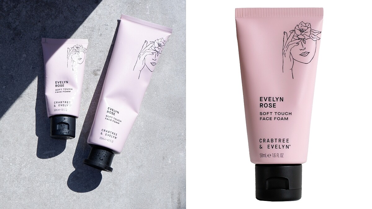 瑰柏翠伊芙琳玫瑰柔嫩泡沫潔面凝膠50ml,NT490、125ml,NT790