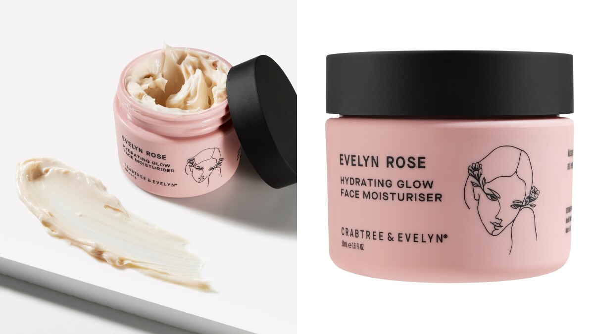 瑰柏翠伊芙琳玫瑰水凝亮澤保濕面霜50ml，NT1,180