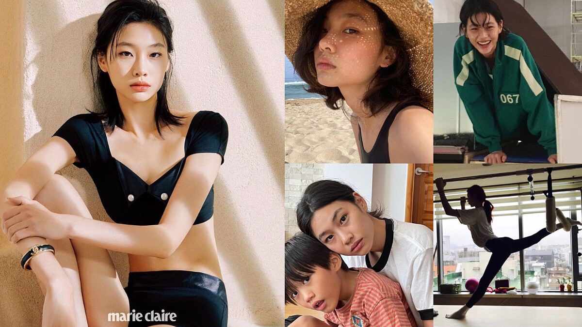 《魷魚遊戲》姜曉-鄭好娟的直角肩、20吋螞蟻腰和筆直11字腿養成秘訣