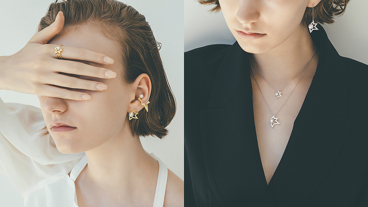 將閃耀彗星化身為璀璨迷人珍寶，TASAKI comet plus系列賦予珍珠全新時髦優雅面貌！