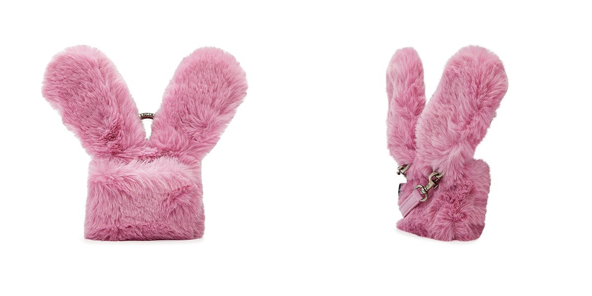 Balenciaga粉紅兔兔Airpods保護套，售價請電洽