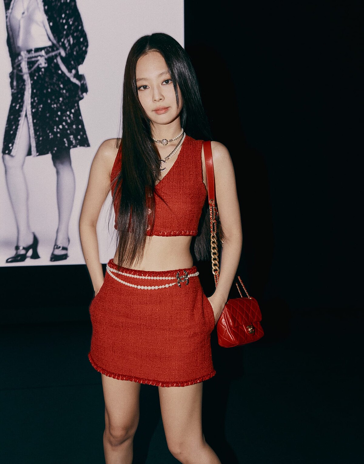 Jennie出席Chanel 2022春夏大秀