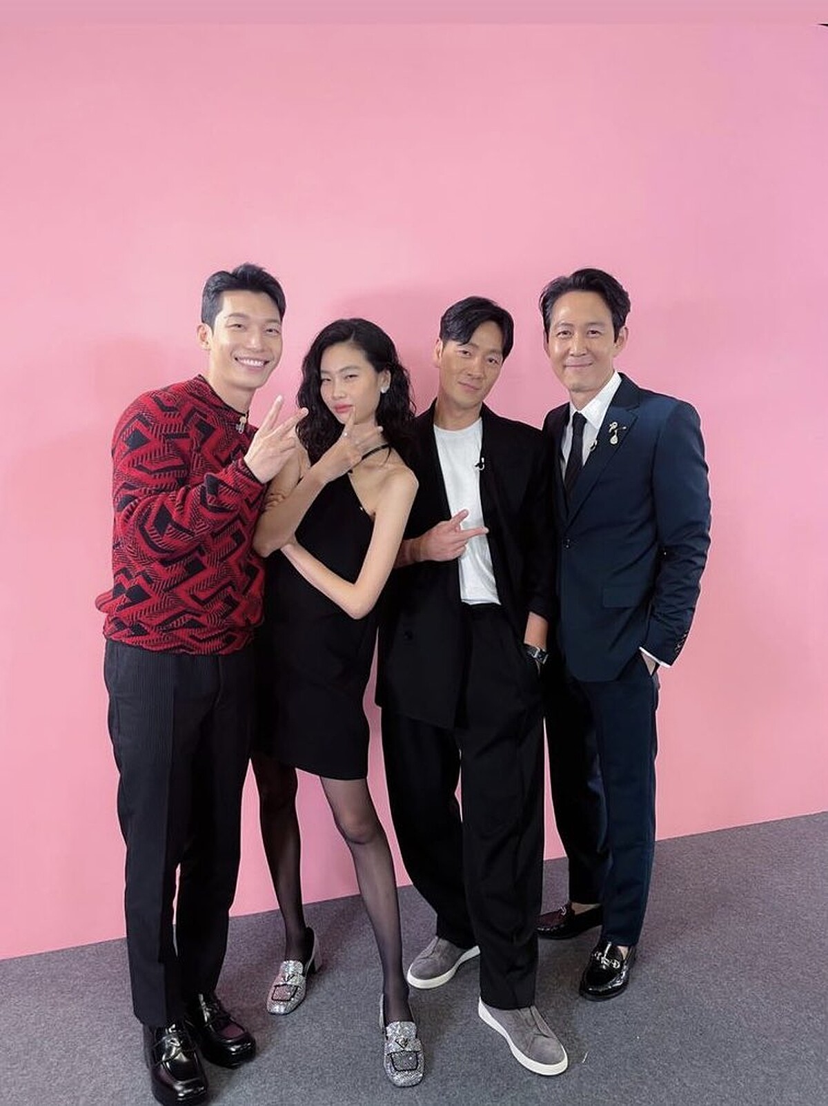 《魷魚遊戲》李政宰、朴海秀、鄭好娟、魏嘏雋 登《吉米A咖秀》