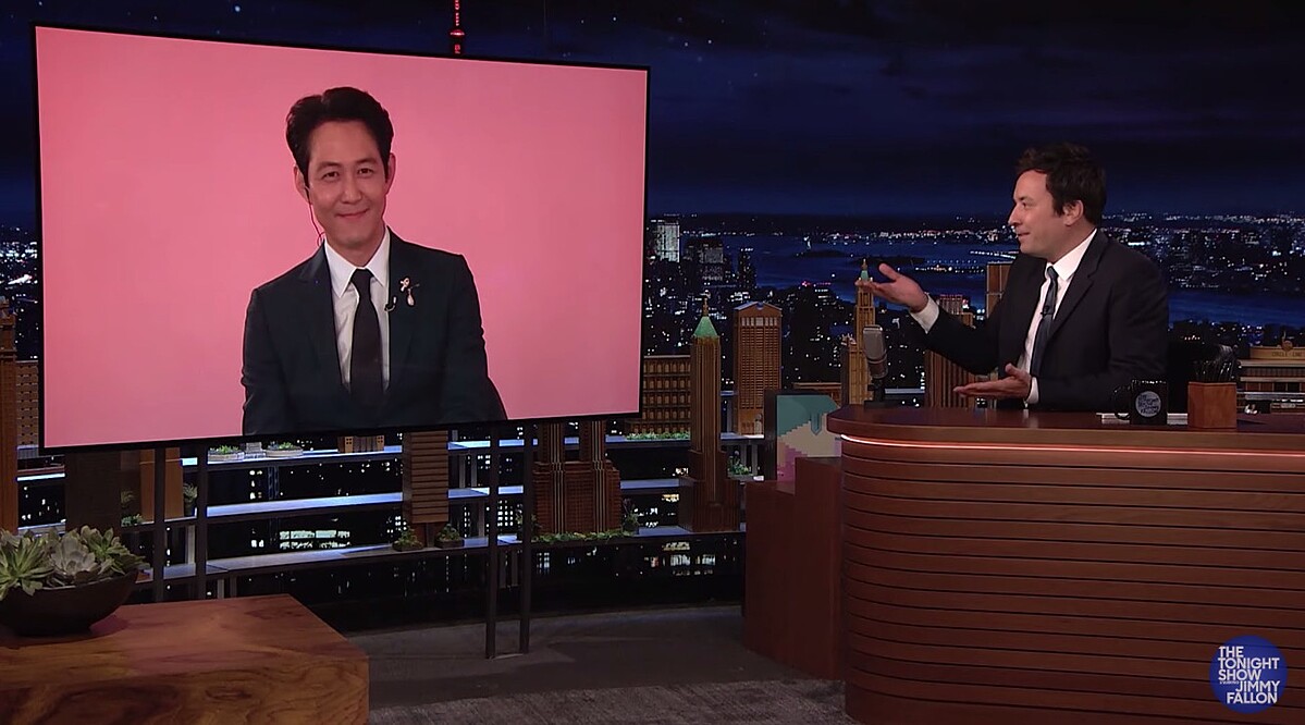 《魷魚遊戲》李政宰、朴海秀、鄭好娟、魏嘏雋 登《吉米A咖秀》