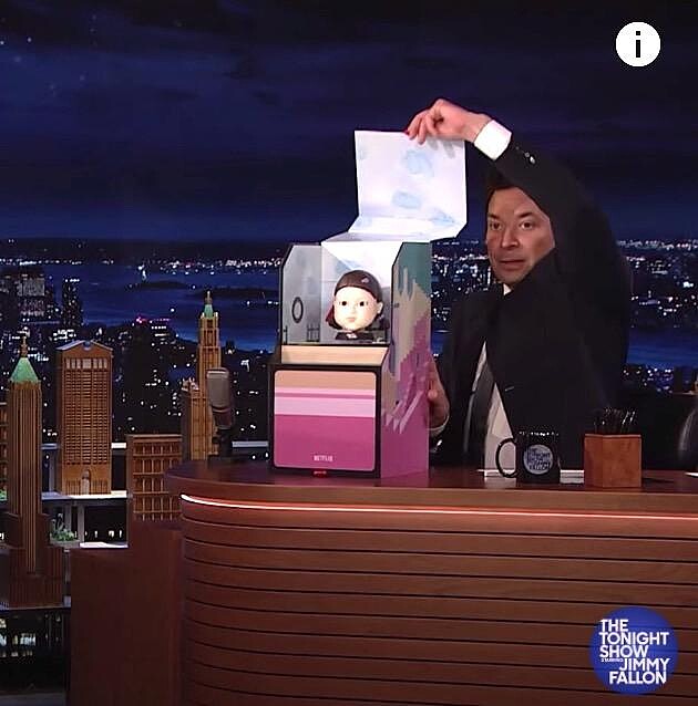 《魷魚遊戲》李政宰、朴海秀、鄭好娟、魏嘏雋 登《吉米A咖秀》