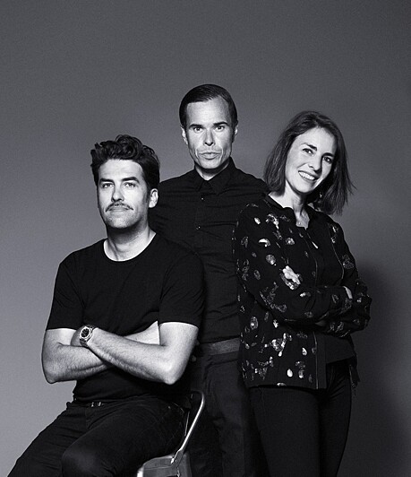 EX NIHILO品牌創辦人(左起)柏諾・維第埃Beno&icirc;t Verdier、奧利維・羅耶爾Olivier Roy&egrave;re、希薇・羅黛Sylvie Loday。