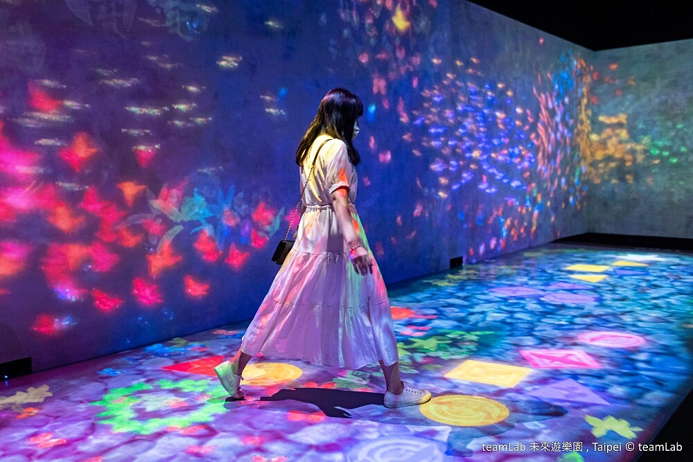 teamLab未來遊樂園天才跳房子(圖/聯合數位文創提供)