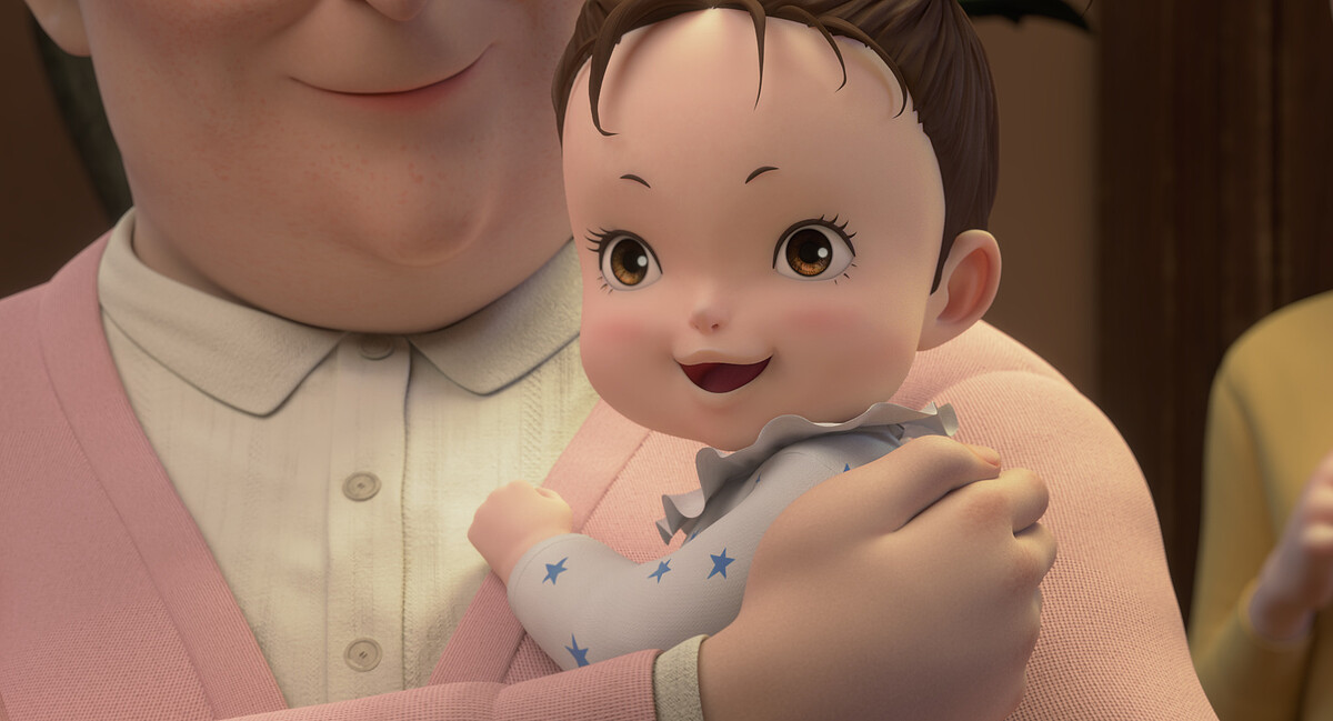 女主角安雅從小在孤兒院長大,嫩臉萌樣超可愛