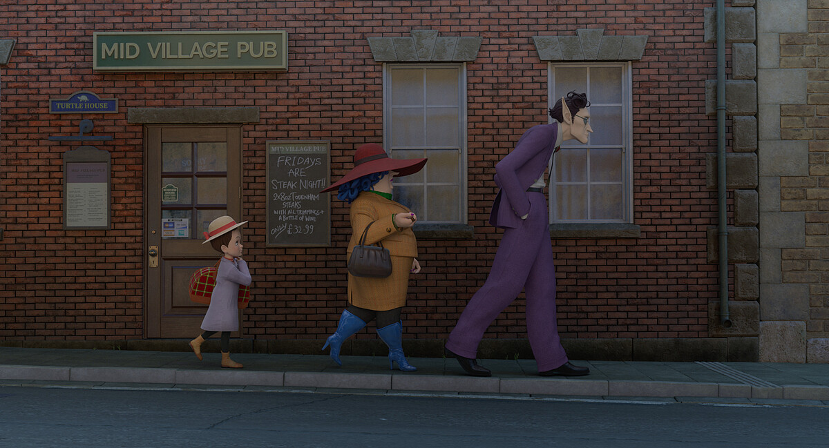 安雅被一對外型特殊的奇怪男女收養,回家後發現他們竟是法力強大的巫師