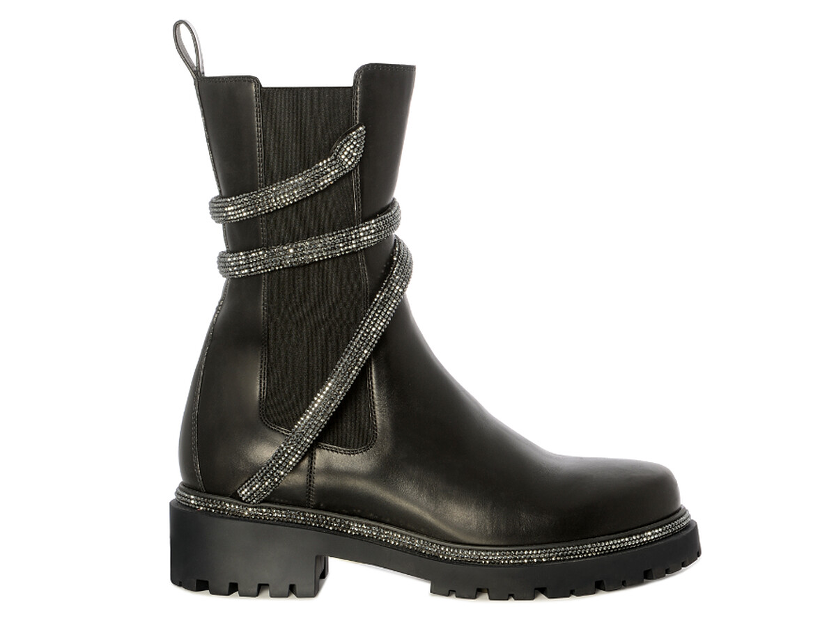 Rene Caovilla 機車靴，NT64,500。