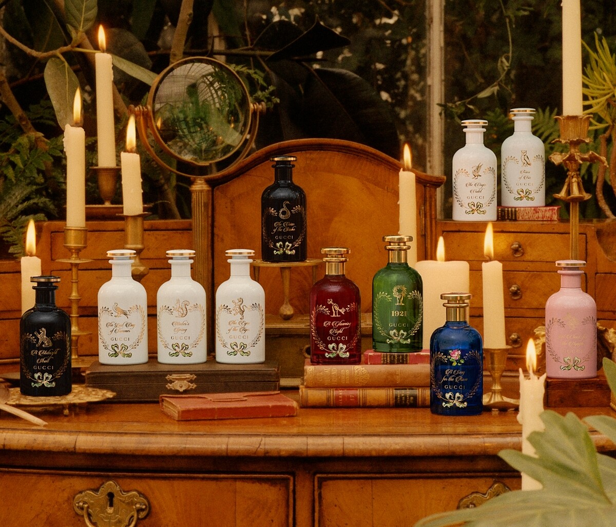 GUCCI古馳頂級香水系列-煉金士花園,2021年推出第12罐新香水。