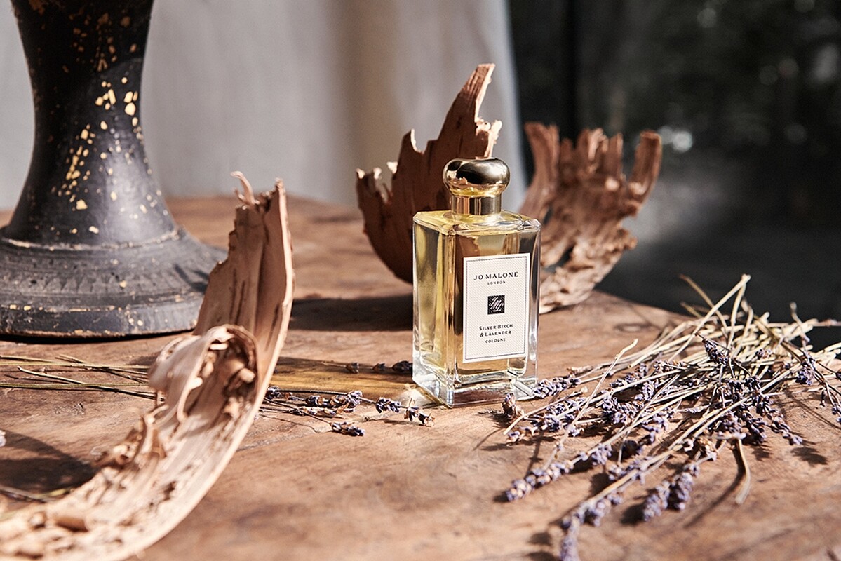 Jo Malone London白樺木與薰衣草香水2021年回歸加入常態白瓶系列。