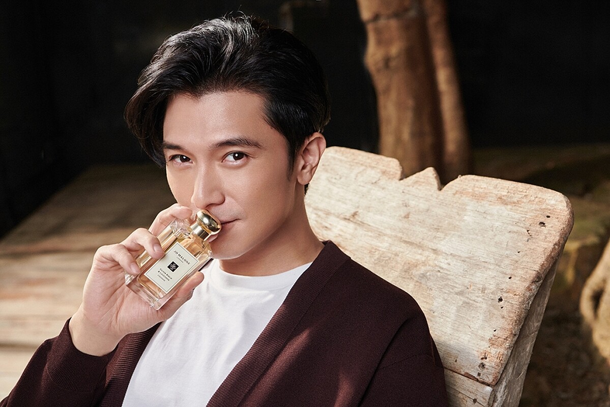 男神邱澤詮釋全新Jo Malone London白樺木與薰衣草香水。