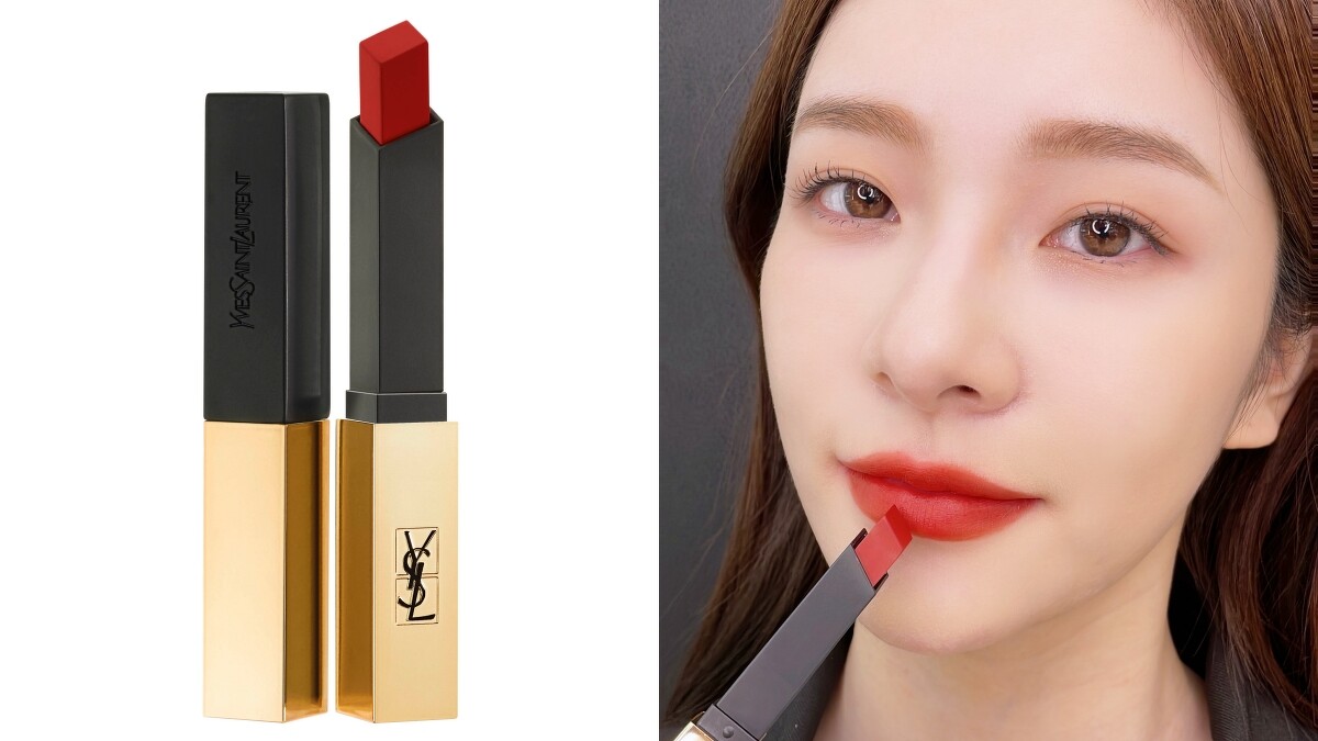 YSL奢華緞面絲絨唇膏2021誘惑棕紅系列(#33情誘楓橘)，NT1,360