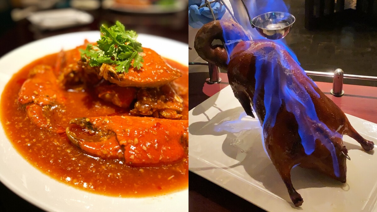 桃園大溪笠復威斯汀度假酒店秋蟹、招牌烤鴨必吃一回