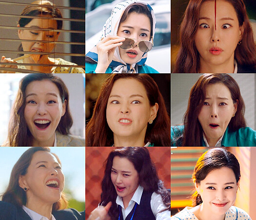 雙重人生 李荷妮是行動表情包/ 截圖自Friday影音 美麗佳人編輯