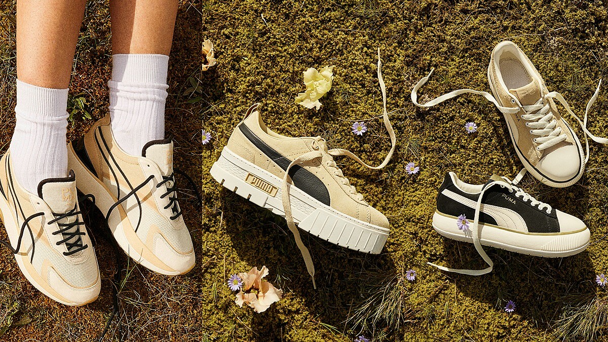Puma再推3雙奶茶色球鞋，厚底增高、鋸齒鞋底、麂皮拼接…看完秒推坑