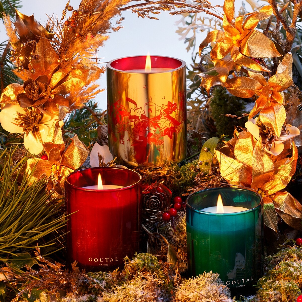 Goutal Paris 2021聖誕金色叢林香氛蠟燭300g，NT2,700