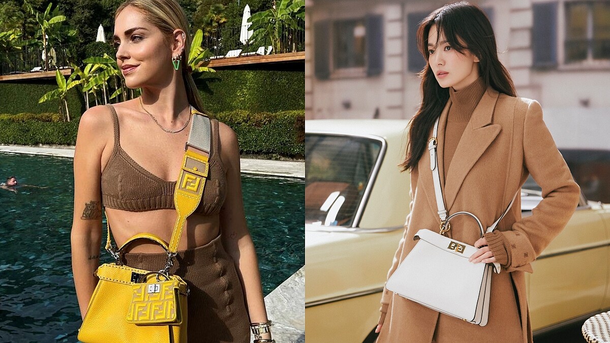 Fendi Peekaboo子母包搭法正當紅！加碼從宋慧喬的穿搭學到Peekaboo熱賣12年的三大原因