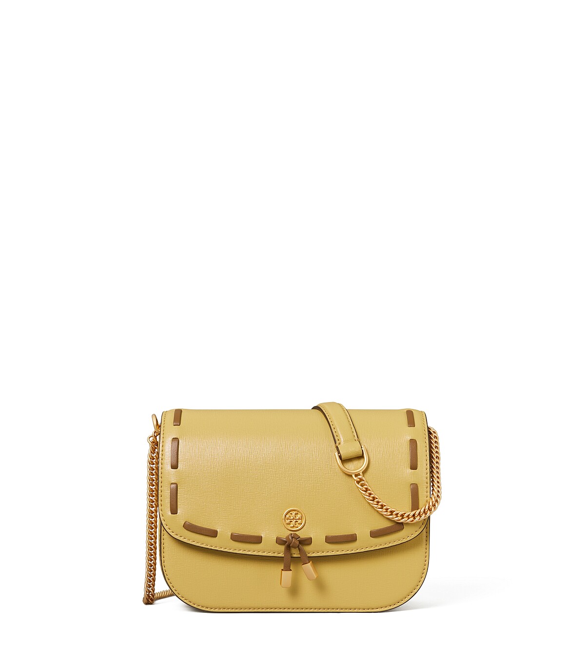Tory Burch Robinson皮革緄邊肩揹包,售價NT$19,900