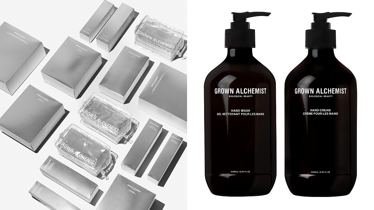 GROWN ALCHEMIST 2021聖誕首度推出銀色外盒包裝+琥珀玻璃瓶身太有質感 
