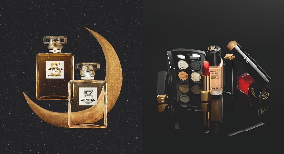 香奈兒 2021聖誕限量彩妝！N°5 百年典藏，眼影、口紅和香水向經典致敬