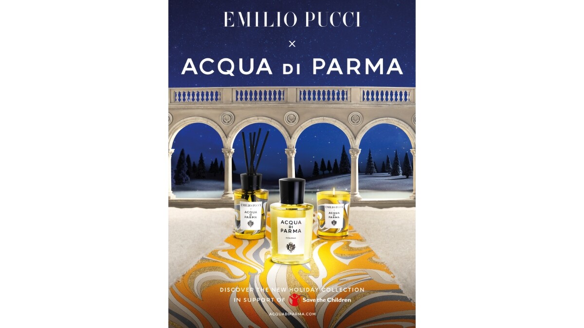 Acqua di Parma萬眾期待2021年耶誕限定X Emilio Pucci聯名系列隆重登場。