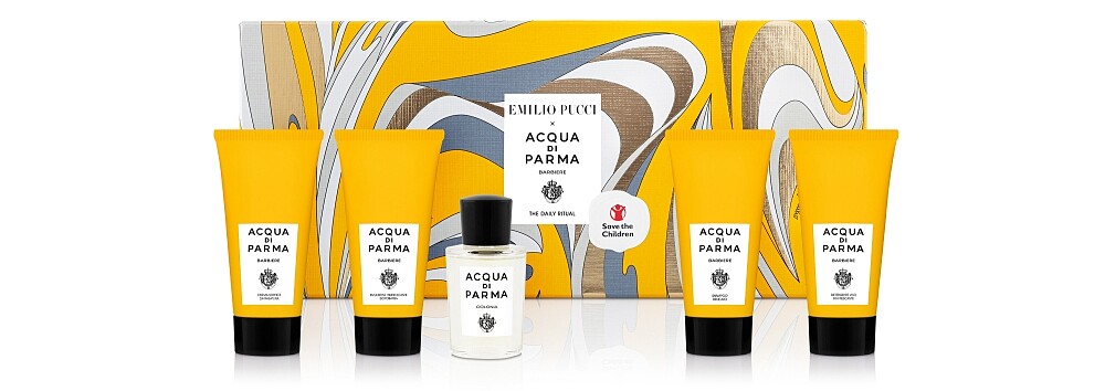 Emilio Pucci x Acqua di Parma 2021聯名耶誕系列克羅尼亞經典男仕保養組，NT4,300