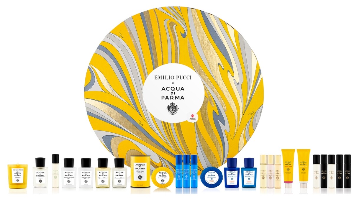 Emilio Pucci x Acqua di Parma 2021聯名耶誕系列耶誕倒數月曆，NT18,000