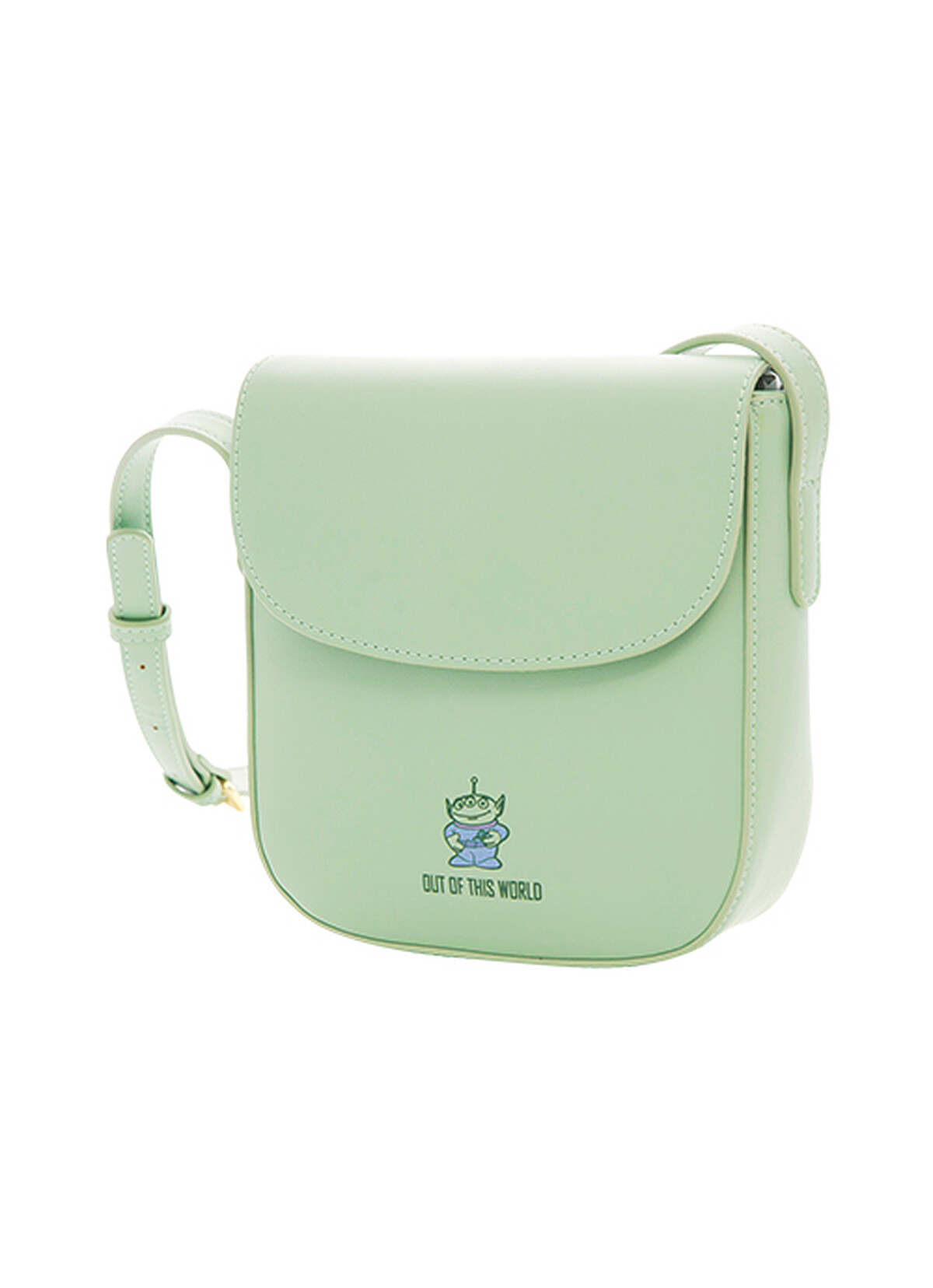 玩具總動員三眼怪款斜背貝殼包，NT780