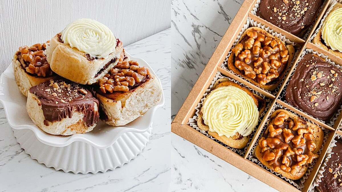 JYL Chocolatier推9宮格宅配肉桂捲！花生巧克力、奶油乳酪太罪惡