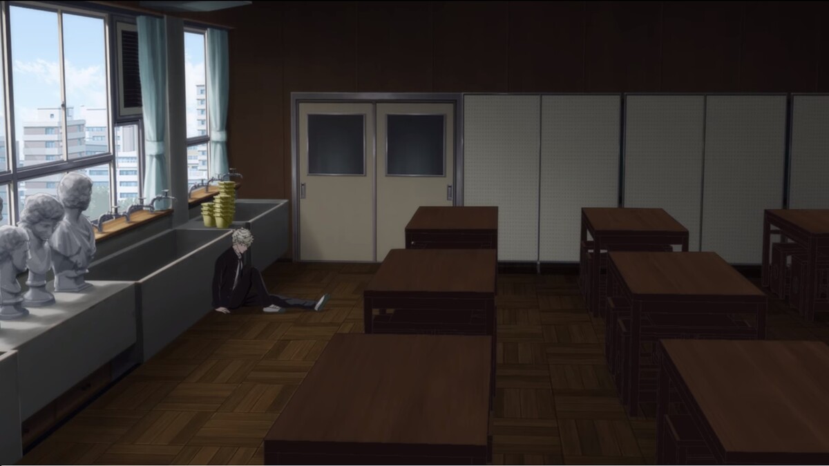 ▲八虎無法說服媽媽，心情有些沮喪。（圖／Netflix）