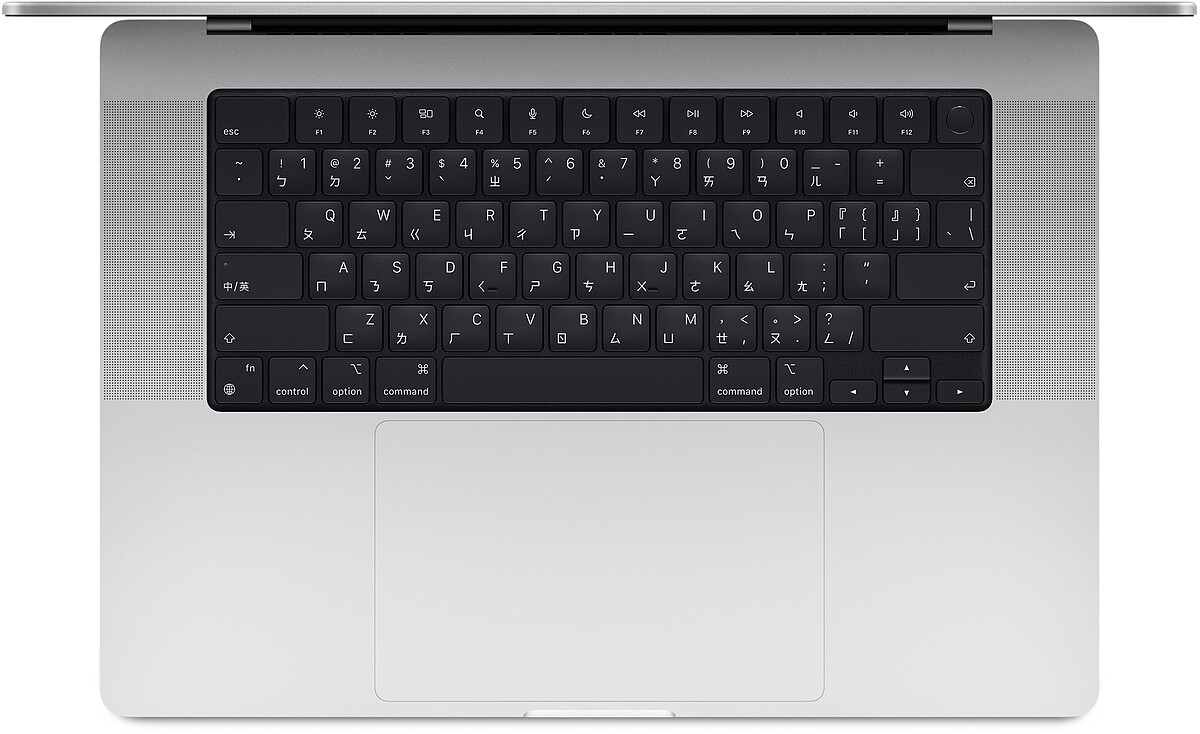 2021 MacBook Pro全新機身設計，專業級黑色巧控鍵盤