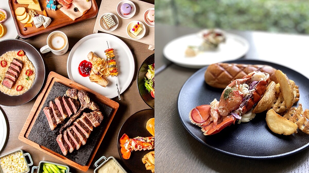 台北萬豪酒店Garden Kitchen美味回歸!蝦蟹海鮮、精品甜點檯5區域吃到飽,還能升級龍蝦堡、丁骨牛排犒賞味蕾