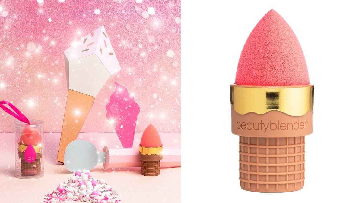 beautyblender 2021甜蜜派對限定系列原創美妝蛋莓果雪酪限定組,NT790(價值NT1,040)