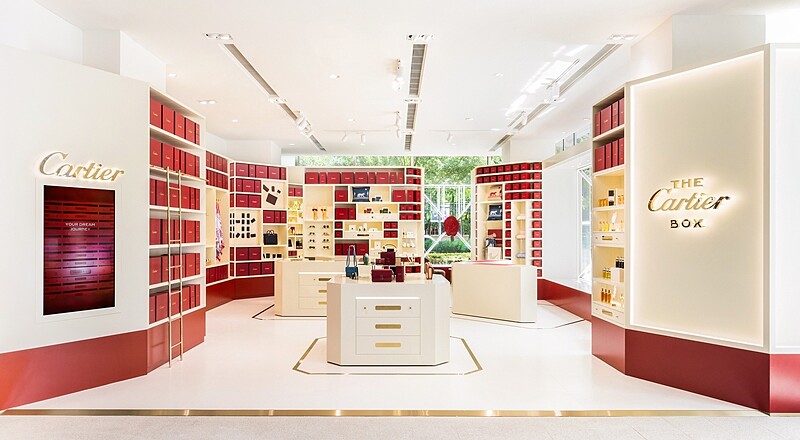 『The Cartier Box』期間限定概念店-店裝照