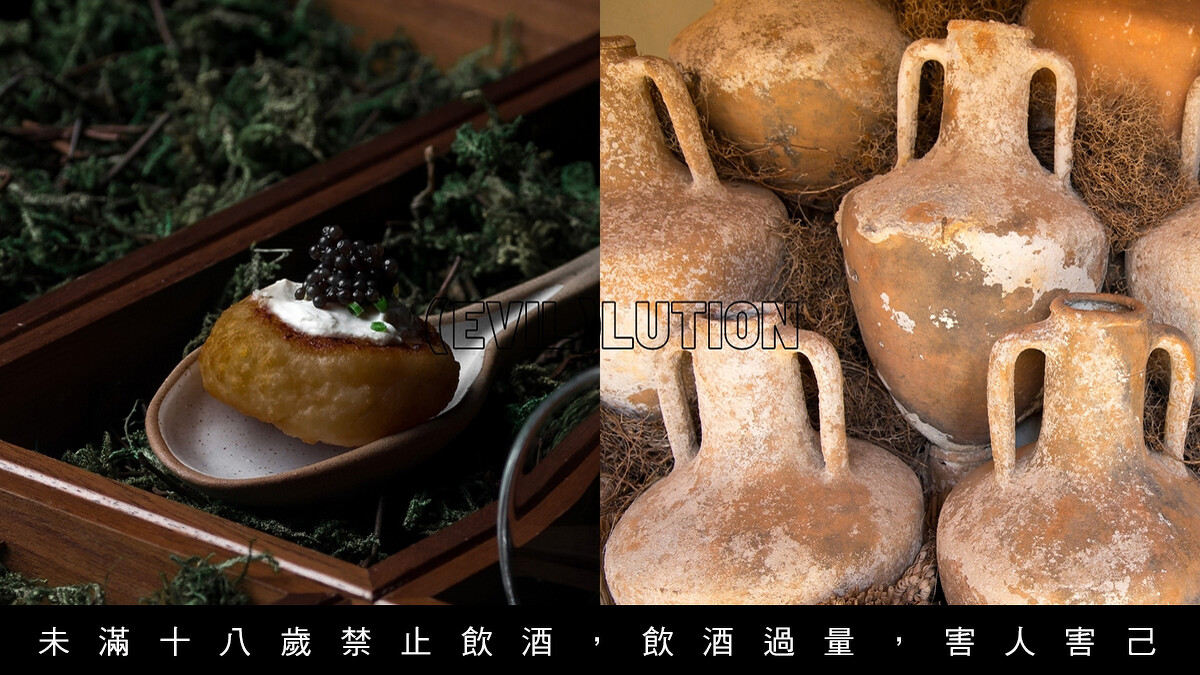 發酵馬鈴薯餅 + 蒔蘿康普茶。