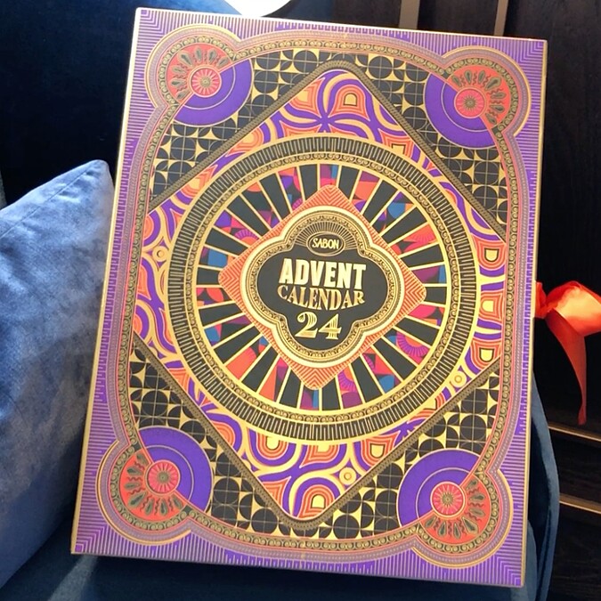SABON 2021聖誕流金年華系列倒數月曆，NT4,180
