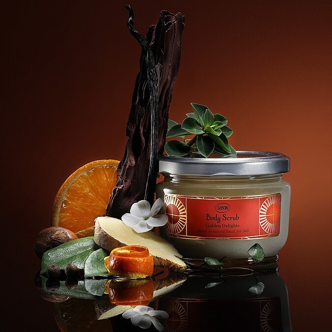 SABON 2021聖誕流金年華身體磨砂膏320g，NT1,480