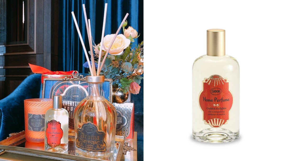 SABON 2021聖誕流金年華居室香氛噴霧100ml，NT1,580