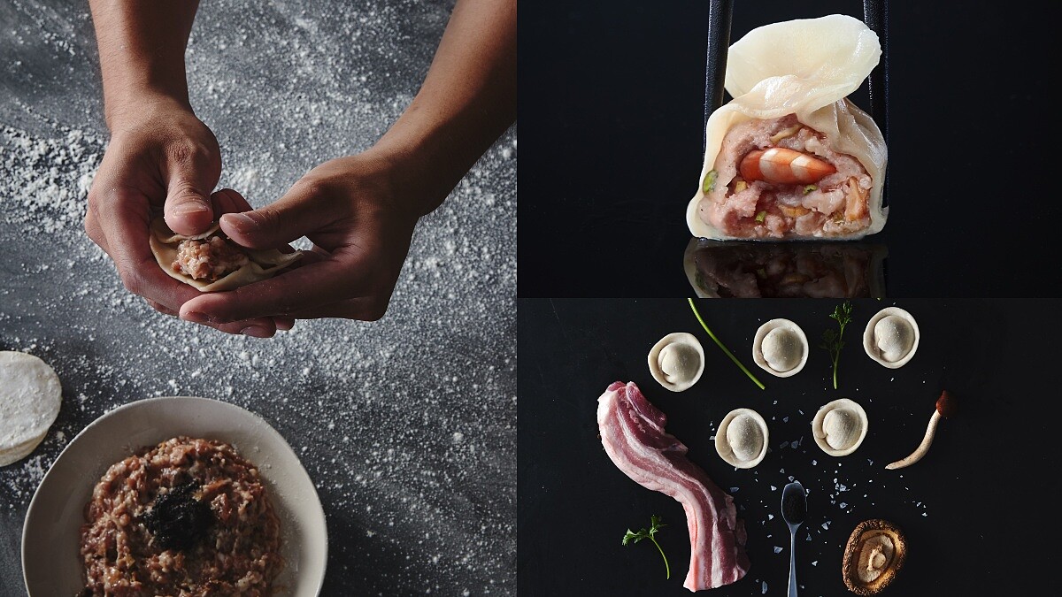 貳房苑攜手餃子樂推2款臺式水餃！加入完整蝦仁及古早味榨菜太好吃