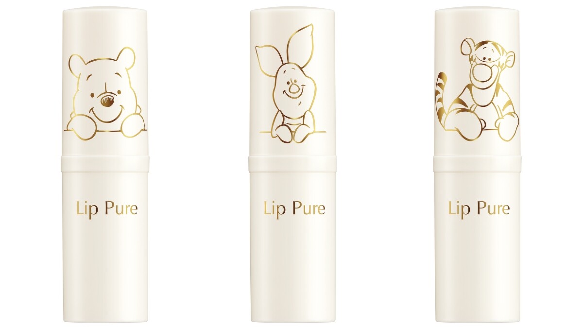 曼秀雷敦2021秋冬純淨植物潤唇膏小熊維尼限定版(無香料、香橙、佛手柑)4g，NT159