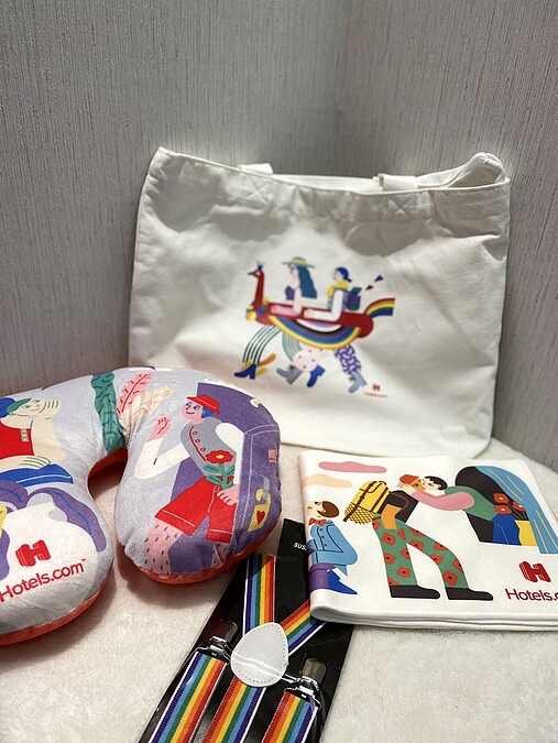 彩虹旅行組內容物