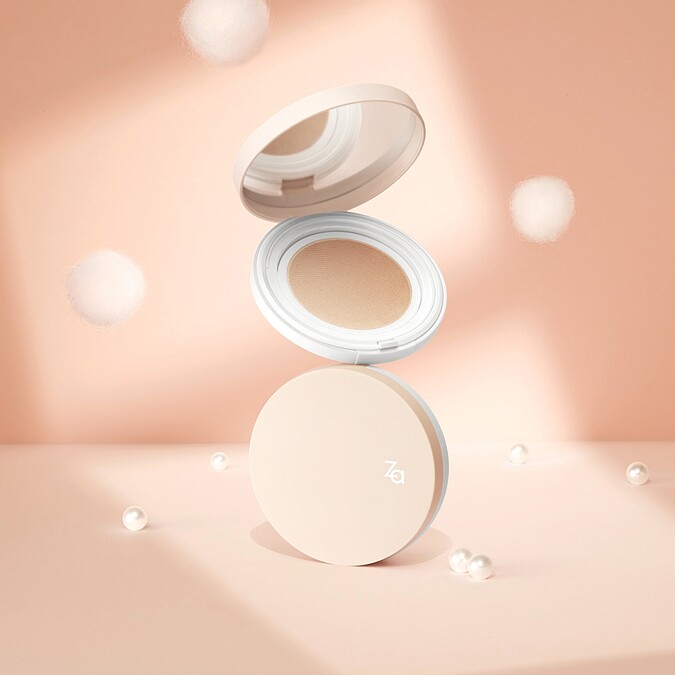 Za2021年秋冬底妝新品美肌光圈輕氣墊。