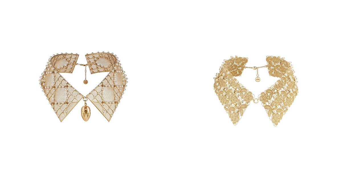 Dior Sea Garden金屬領片，NT$170,000